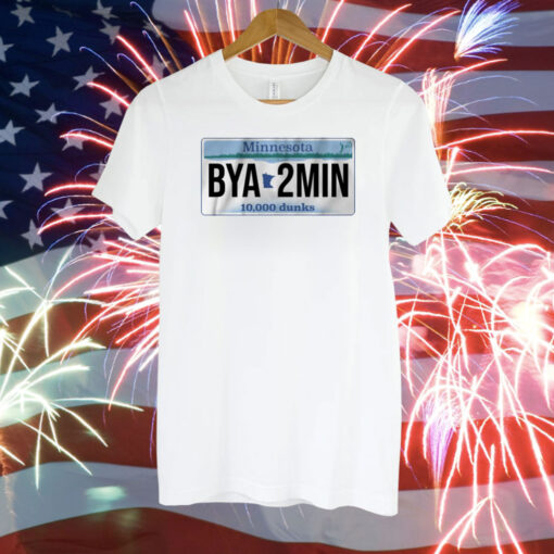 BYA2MIN License Plate Minnesota T-Shirts