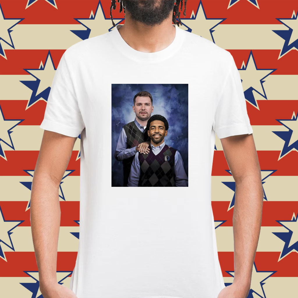 Luka Doncic Kyrie Irving Step Brothers T-Shirt