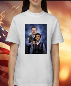 Luka Doncic Kyrie Irving Step Brothers T-Shirts