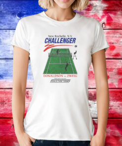 New Rochelle, N.Y. Challenger. Donaldson vs. Zweig. Shirts