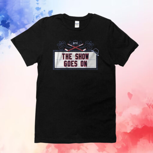 The Show Goes On New York Hockey Shirts