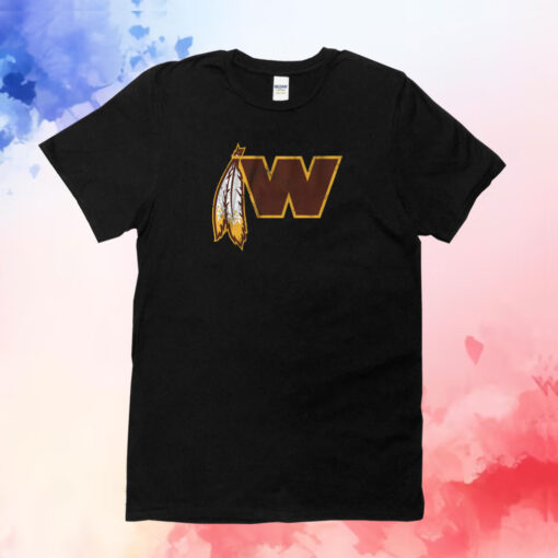 Washington Football Feather T-Shirts