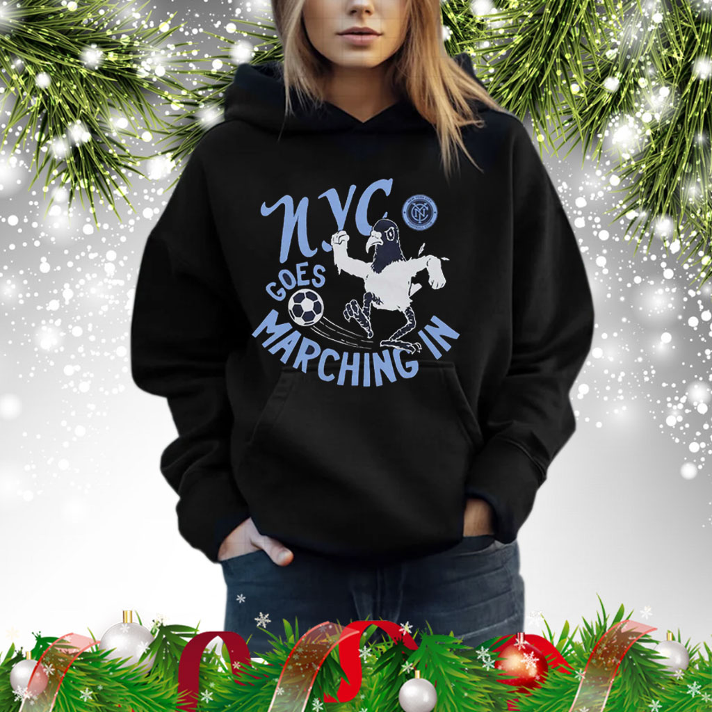 New York City Fc Nyc Goes Marching In T-Shirt