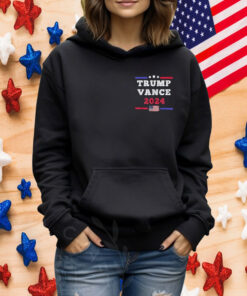 2024 Trump Vance Presidential Election Front And Back Tee Shirt