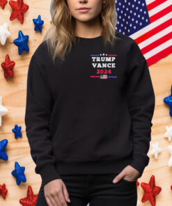 2024 Trump Vance Presidential Election Front And Back Tee Shirt