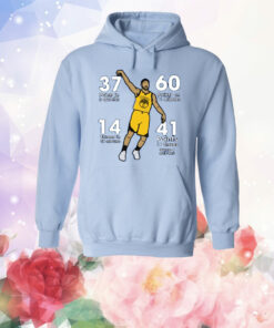 37 Points In A Quarter 60 Points On 11 Dribles 14 Threes In 26 Minutes 41 Points 11 Threes Game 6 2016 Wcf T-Shirt