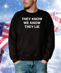 Adam Curtis They Know We Know They Lie T-Shirt
