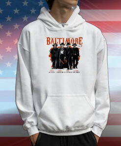 Official 2024 Baltimore Tombstone Sluggers Jordan West Burg Gunnar Henderson Adley Rutschman Anthony Santander T-Shirt