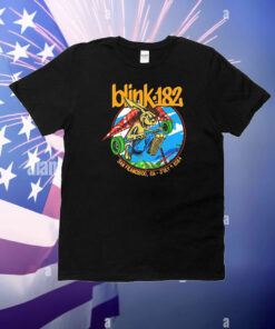 Official Blink-182 San Francisco Chase Center July 9, 2024 T-Shirt