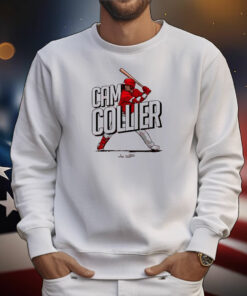 Official Cam Collier Cincinnati Reds Player T-Shirt