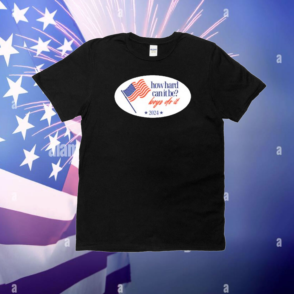 Official How Hard Can It Be Boys Do It 2024 Sticker T-Shirt