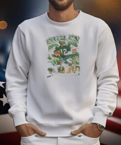 Official Philadelphia Eagles Comic Series 90’s Eagles Football Fan Soaring High Artwork T-Shirt
