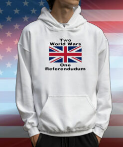 Official Two World War One Referendudum Union Flag T-Shirt