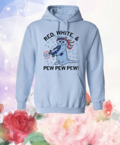 RAYGUN: Red, White, and Pew Pew Pew T-Shirt