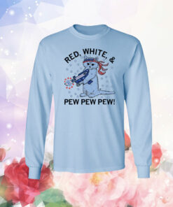 RAYGUN: Red, White, and Pew Pew Pew T-Shirt