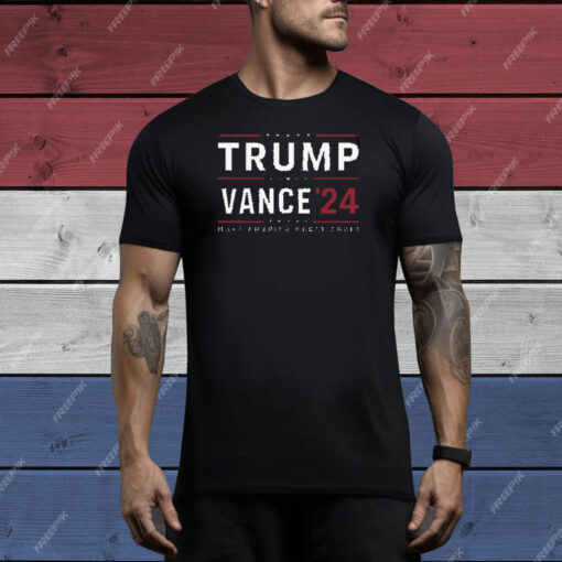 Trump 2024 Shirt, Trump Vance 24 Shirt, President Trump, JD Vance Tee Shirt