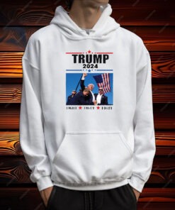 Trump 2024 T-shirt, MAGA, Donald Trump, Trump, Fight, Fist, Assassination Attempt Tee Shirt