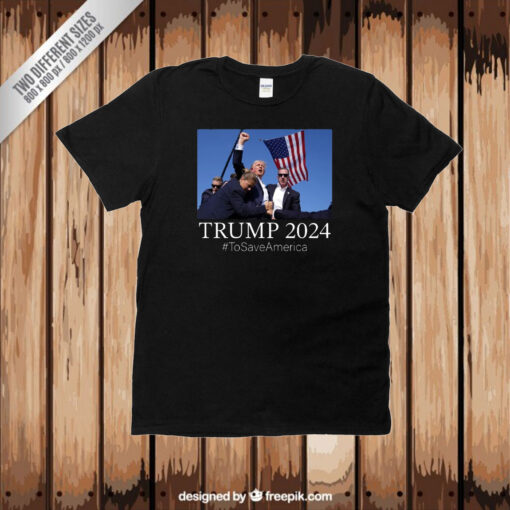 Trump 2024 To Save America Shirt, Republican Shirt, Support Trump T-Shirt