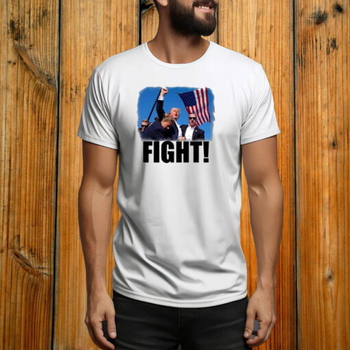 Trump Fight Shirt, President Donald Trump 2024 Shirt, God Bless Trump Tee Shirt