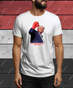 Fight And Make America Great Again Tee, Donald Trump, Donald Trump Fight Tee Shirt