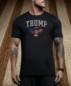 Trump T-Shirt, MAGA 2024, American Flag Shirt, Patriot Tee Shirt