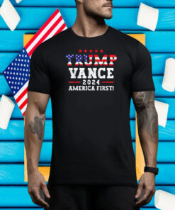 Trump Vance 2024 America First Vice President VP Trump 2024 Tee Shirt