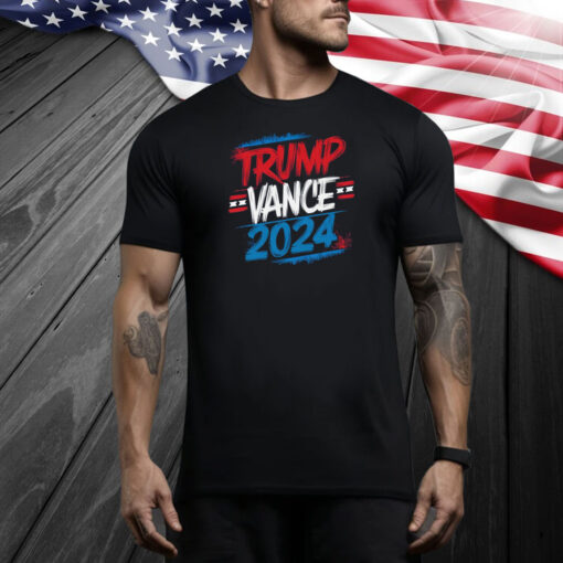 Trump Vance 2024 T-Shirt, Election Campaign Shirt, Political Graphic Tee Shirt