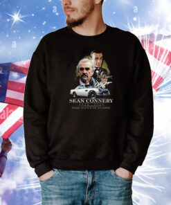 007 Sean Connery 1930 – 2020 Thank You For The Memories T-Shirt
