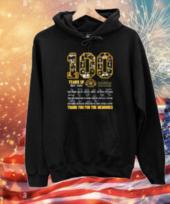 100 Years Of 1924 – 2024 Boston Bruins Thank You For The Memories T-Shirt