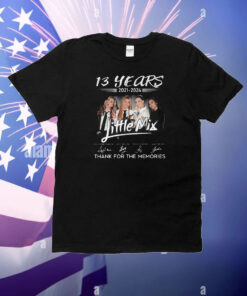 13 Years 2021 – 2024 Little Mix Thank You For The Memories T-Shirt