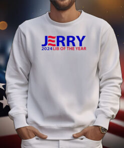 Official Jerry 2024 Lib Of The Year T-Shirt