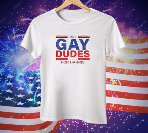 2024 gay dudes for Harris Tee Shirt