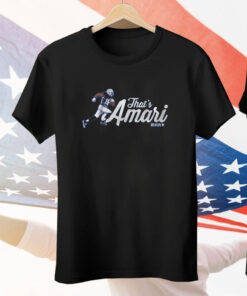 Amari Cooper Buffalo That's Amari Tee Shirt