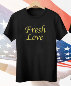 Freshloveclothing Fresh Love Script Tee Shirt