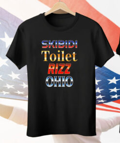 Skibidi toilet rizz Ohio Tee Shirt