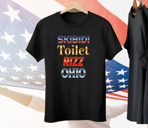 Skibidi toilet rizz Ohio Tee Shirt