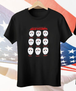 The many moods of Jason Voorhees Tee Shirt