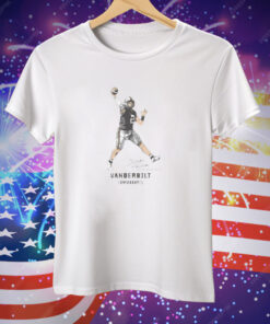 Vanderbilt Football Diego Pavia Superstar Pose Tee Shirt