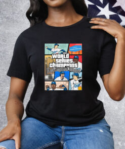 2024 World Series Champions LA Dodgers Tee Shirt
