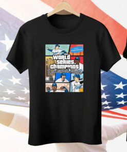 2024 World Series Champions LA Dodgers Tee Shirt