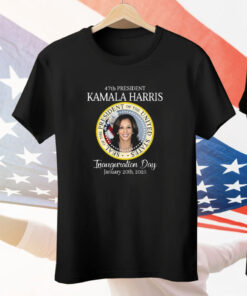 47th President Kamala Harris Inauguration Day January 1 2025 Tee Shirt