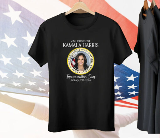 47th President Kamala Harris Inauguration Day January 1 2025 Tee Shirt