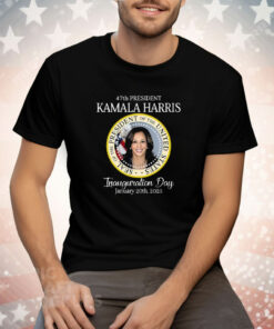 47th President Kamala Harris Inauguration Day January 1 2025 Tee Shirt