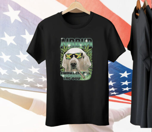 Airbud Emphasis On The Bud Rap Tee Shirt