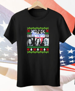 This is my ugly Christmas Nancy Pelosi Joe Biden Kamala Harris Tee Shirt