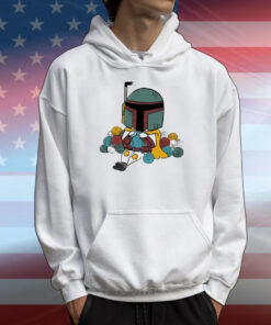 A knitting Boba Fett T-Shirt