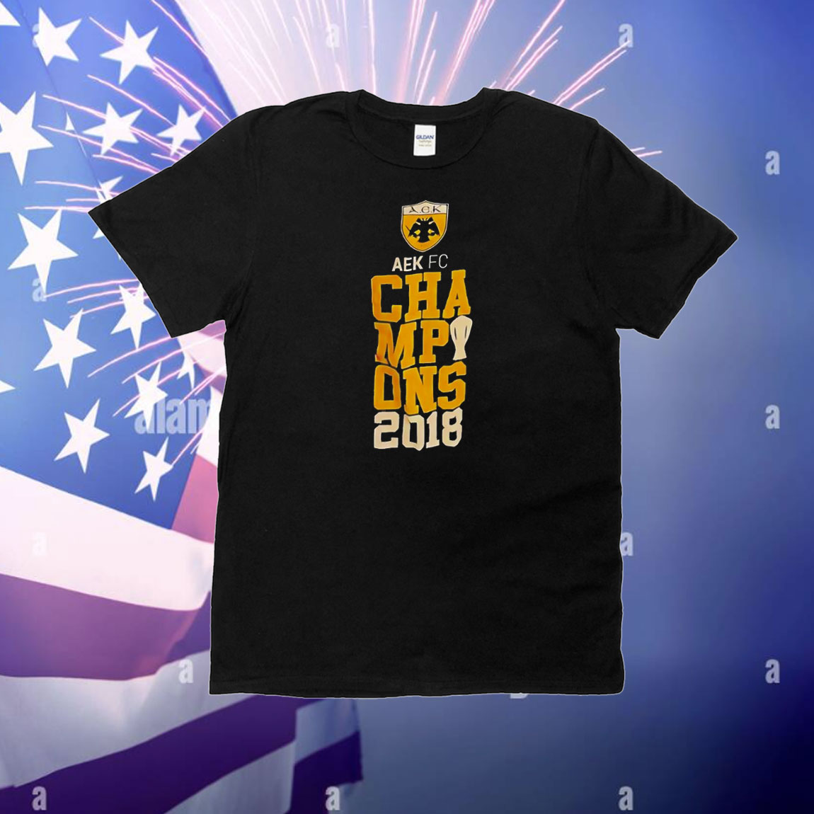 AEK Fc champions 2018 T-Shirt