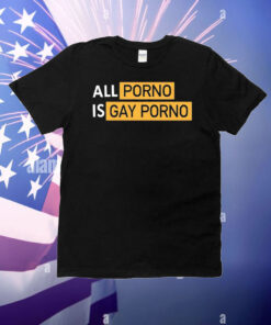 All porno is gay porno T-Shirt