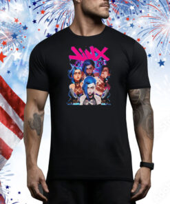 Jinx Arcane League Of Legends vintage Tee Shirt