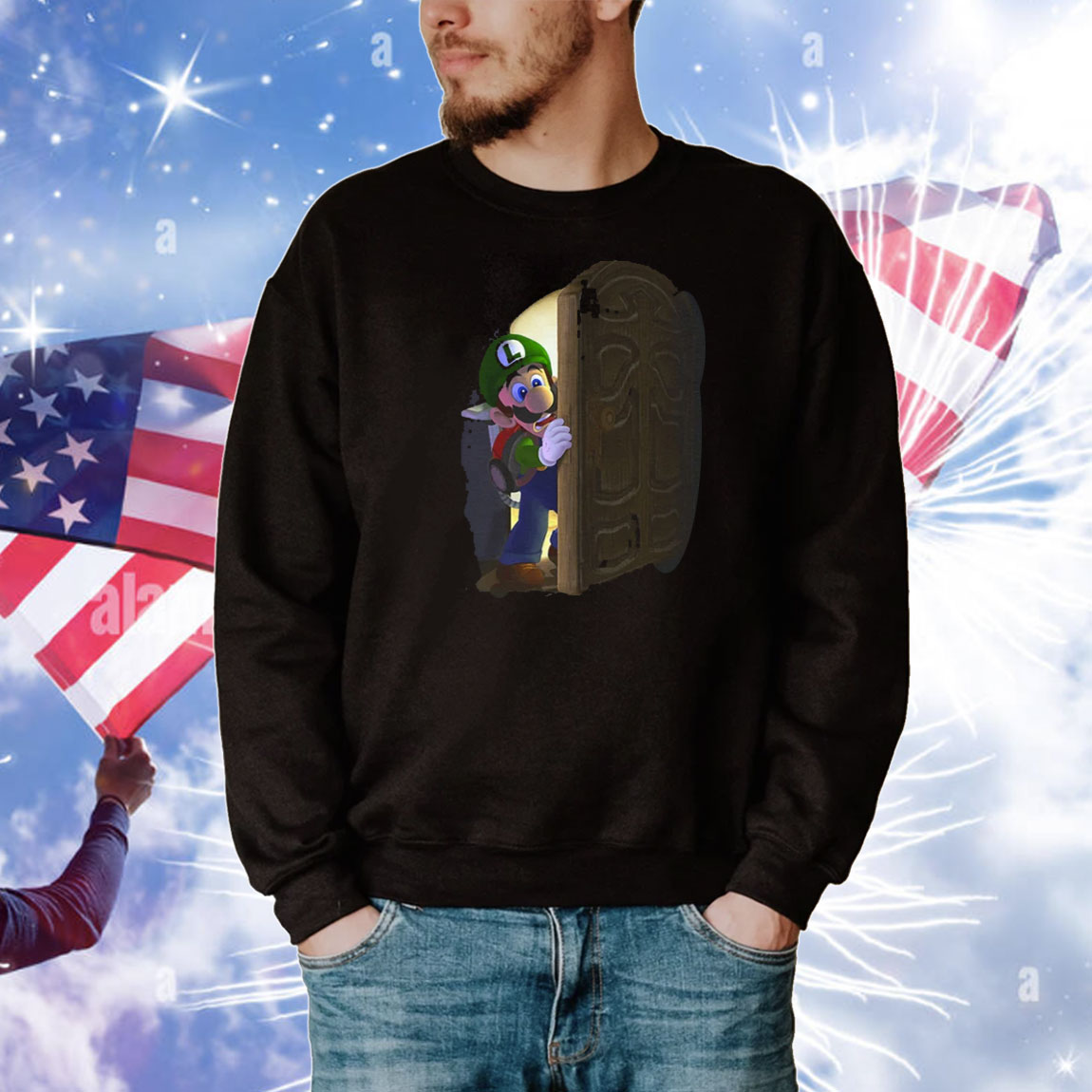 Luigi's Mansion Door T-Shirt